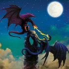 Puzzle - Cobble Hill - Luptă de dragoni